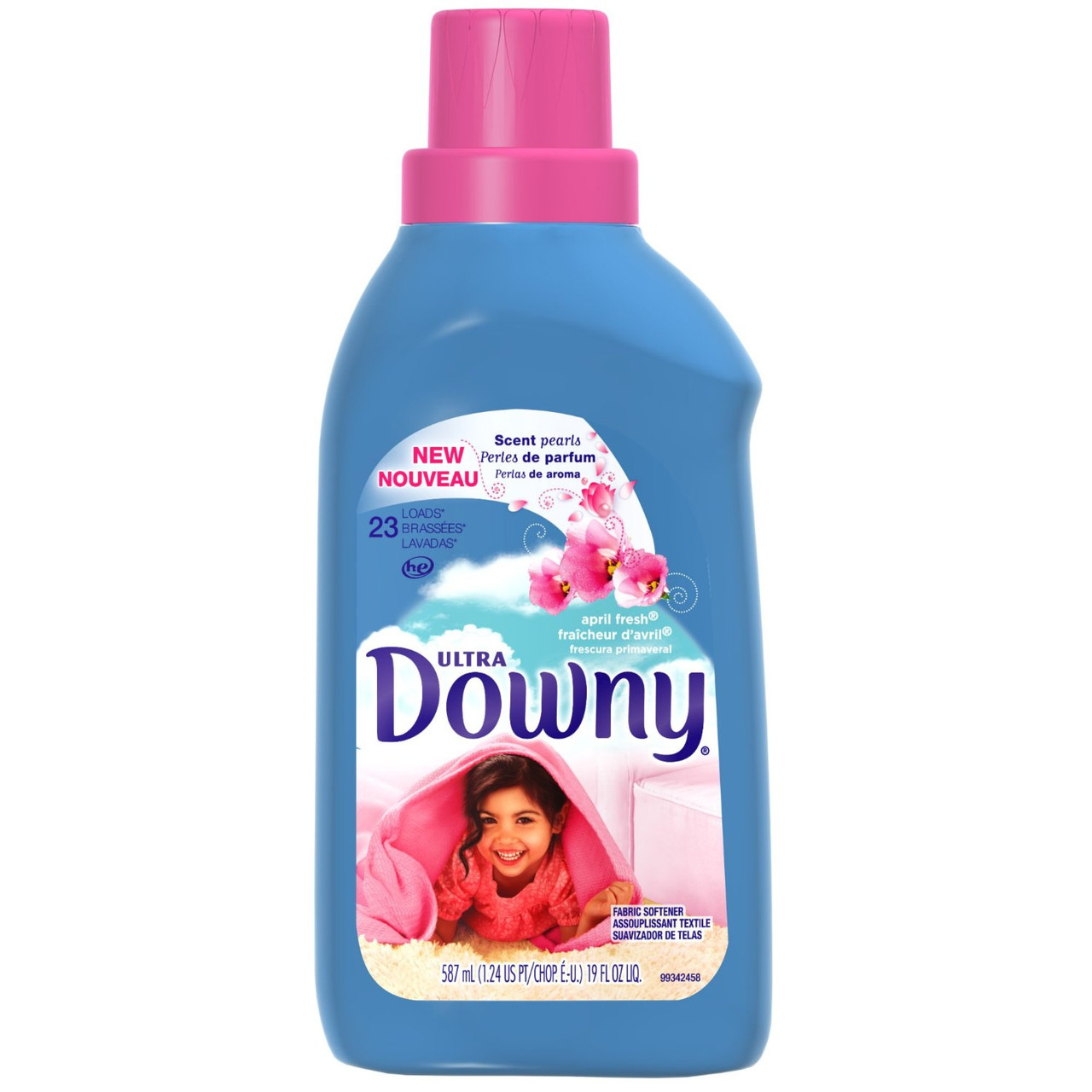 Downy Ultra April Fresh Scent Fabric Softener Liquid -19 Oz 