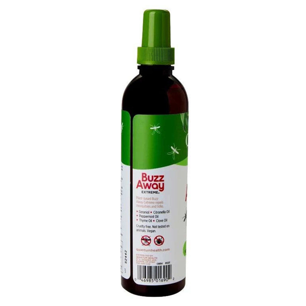 Buzz Away Extreme Natural Insect Repellent Spray 8Oz (237ml)