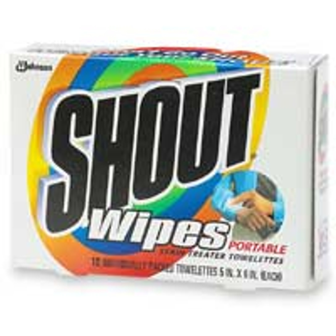 Shout Wipe and Go Instant Stain Remover, for On-The-Go Laundry Stains, 12  Wipes