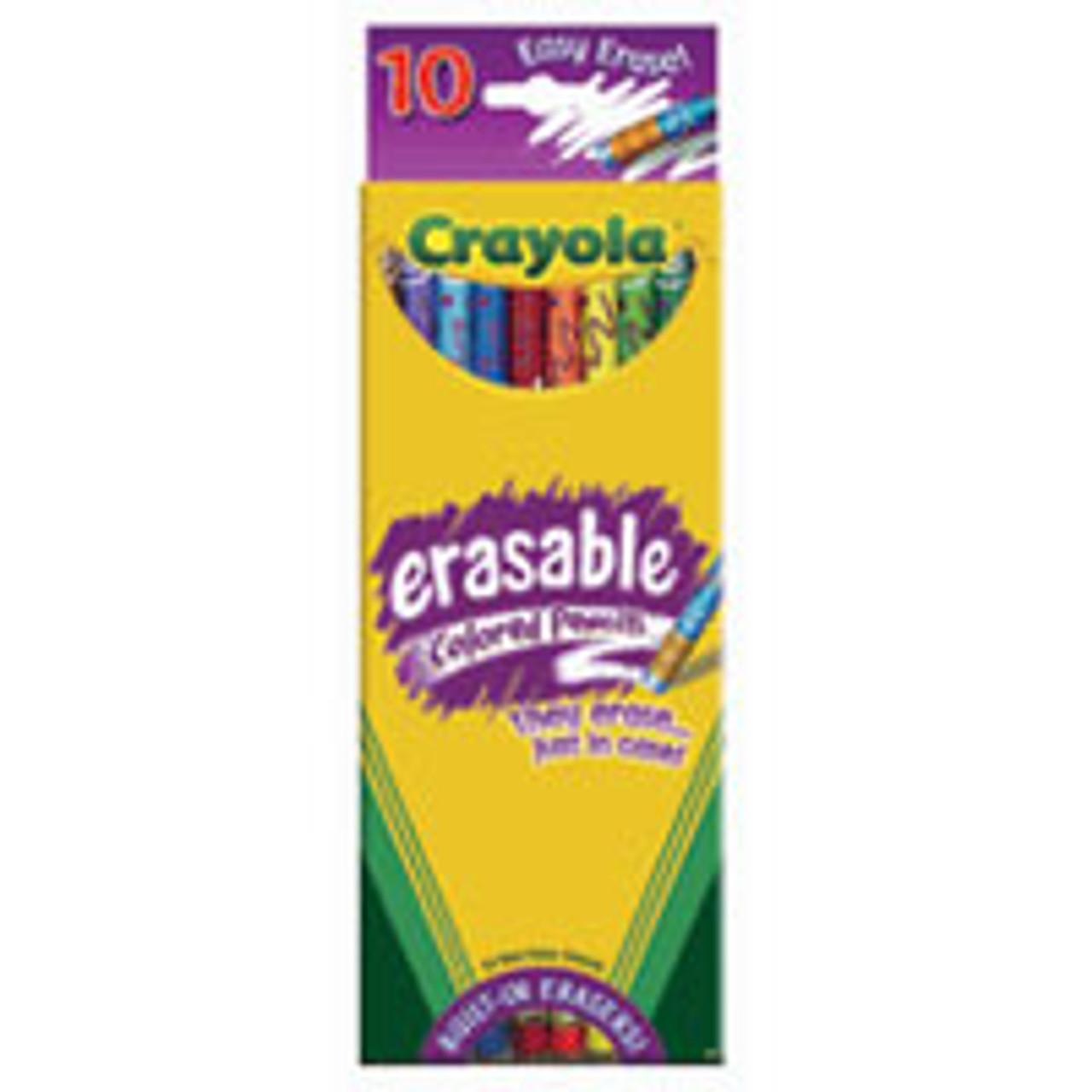 Crayola Erasable Colored Pencils, Art Tools, Adult Coloring, 24