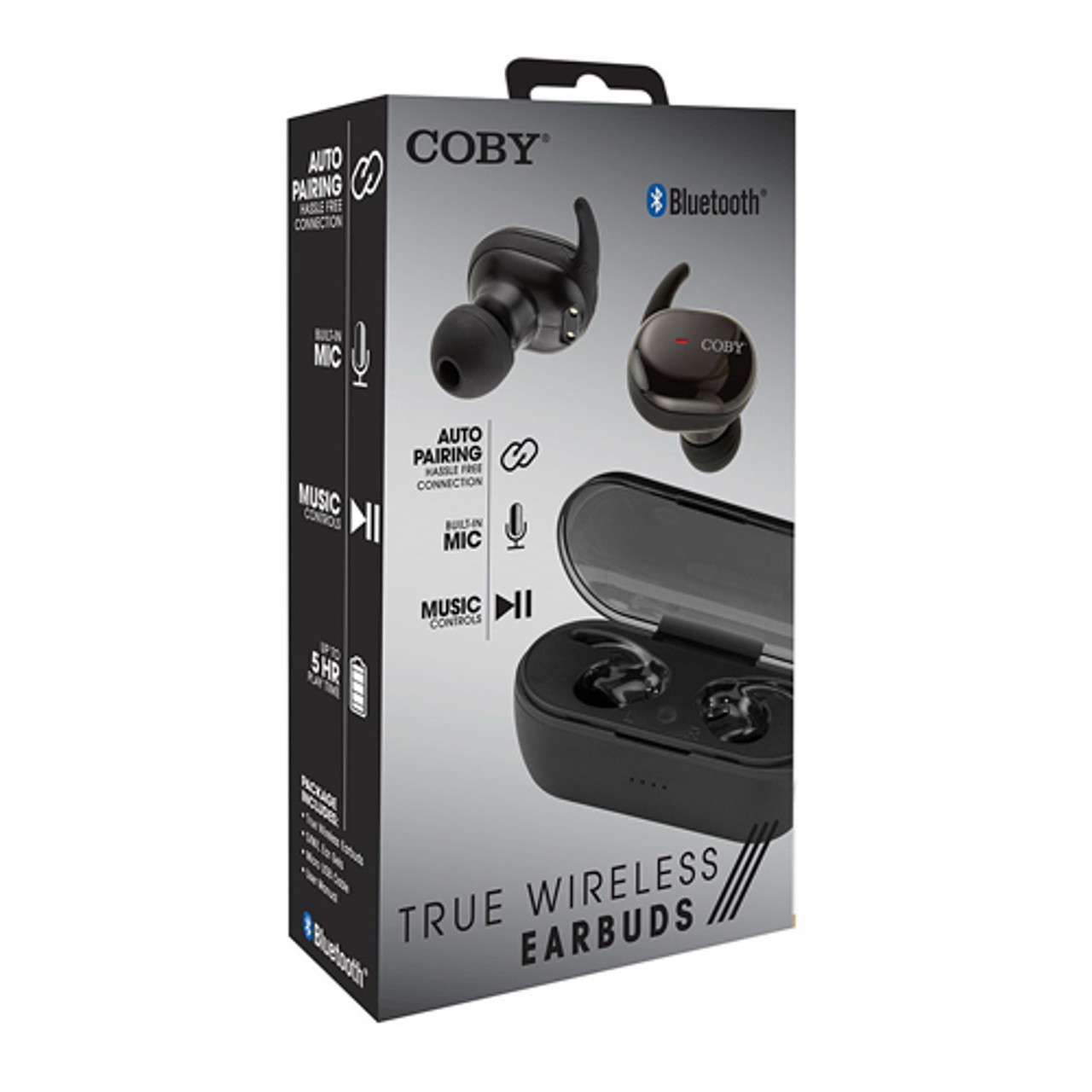 true wireless earbuds coby