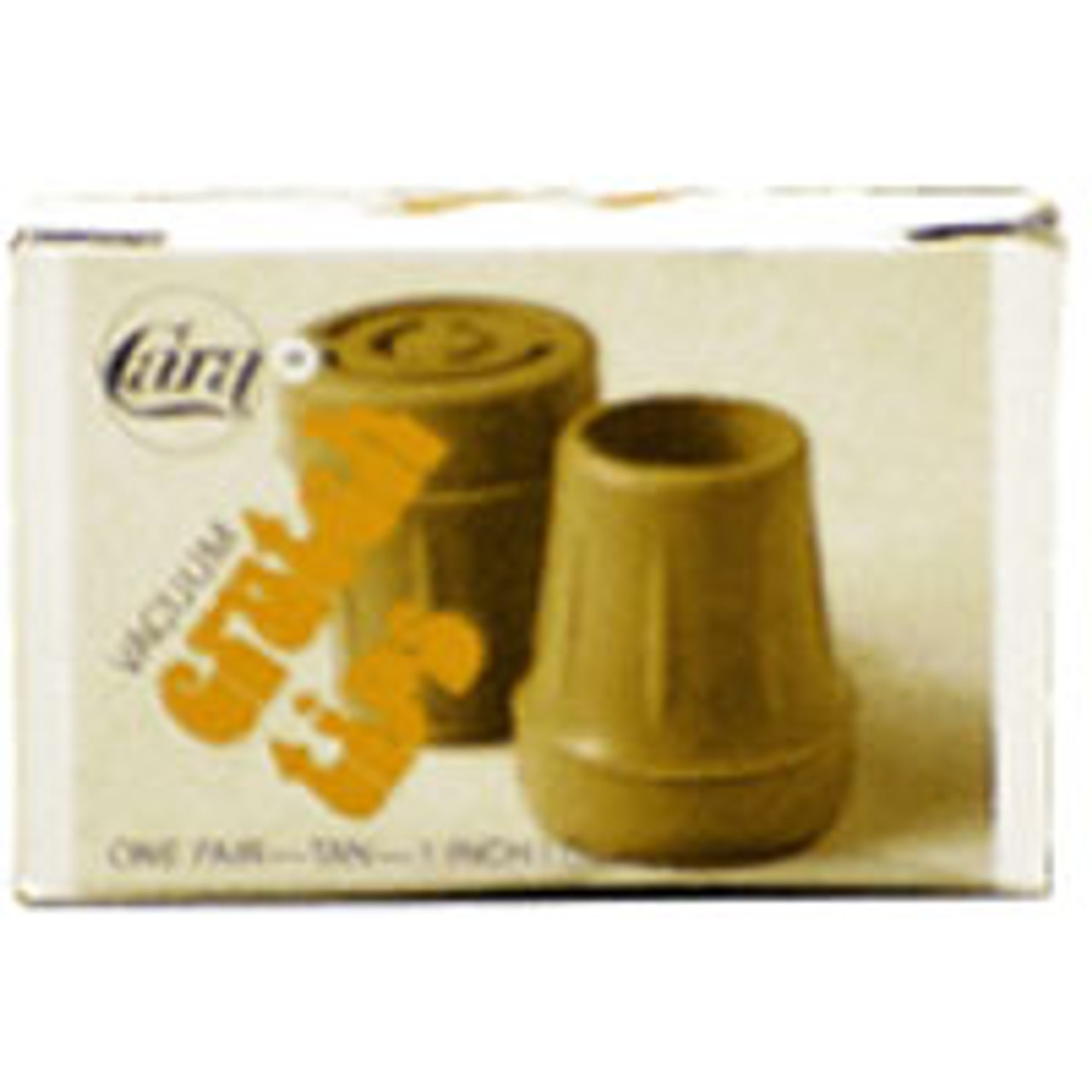 Cara Crutch Tips Size: 1 Inch, Model No : 42 - 1 Pair