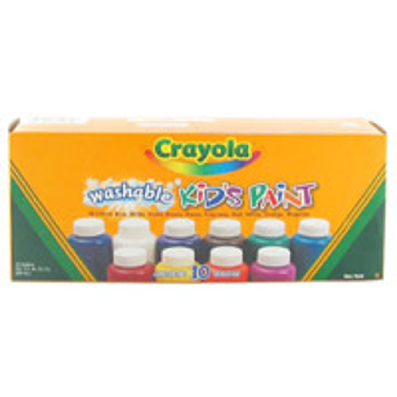 Crayola Washable Kids' Paints - Assorted, Set of 6 colors, 2 oz jars