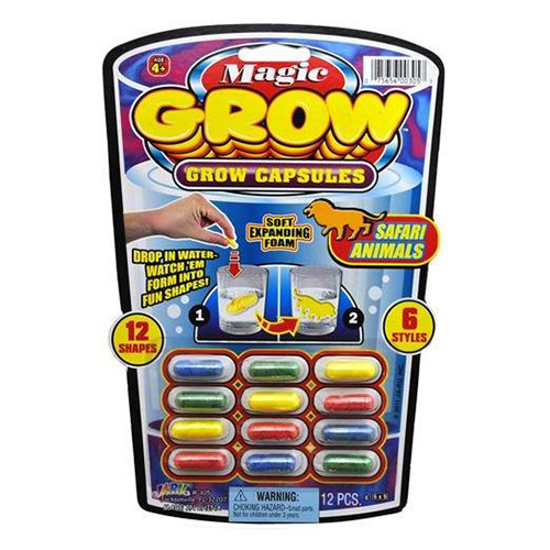 Magic Grow Assorted Capsules, Soft Expanding Foam 1 Ea
