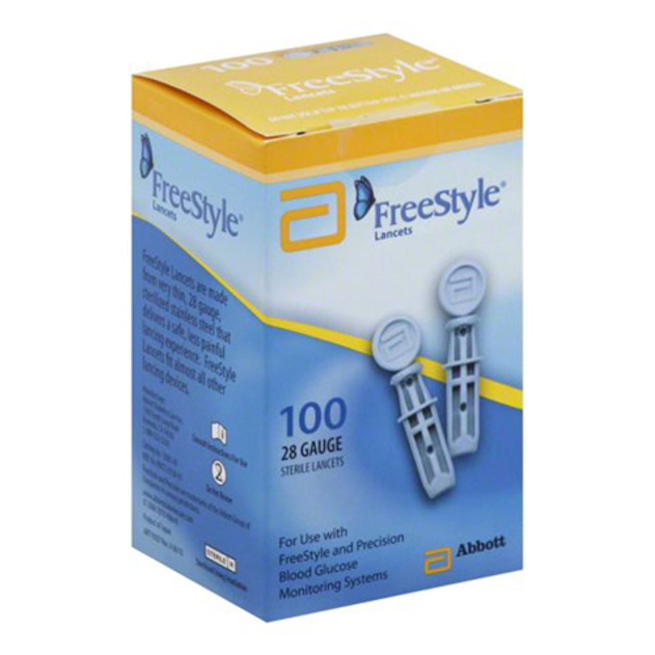 FreeStyle Sterile Lancets, 100 Ea