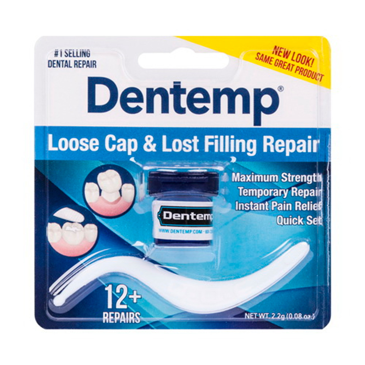 Dentemp Maximum Strength Lost Fillings and Loose Caps Dental