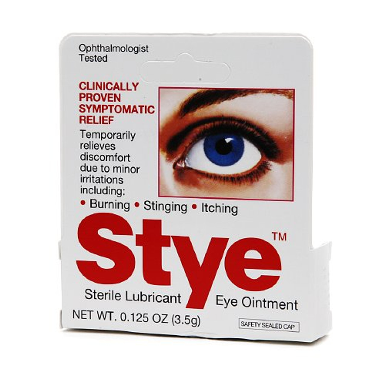 Stye Sterile Lubricant Eye Ointment 0125 Oz 