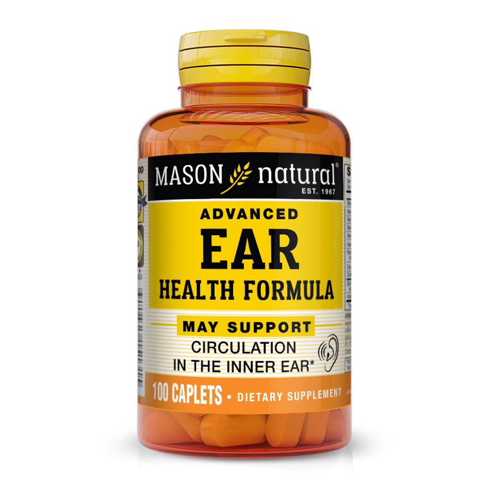 Mason Vitamins New Advanced Ear Health Formula Caplets 100 Ea