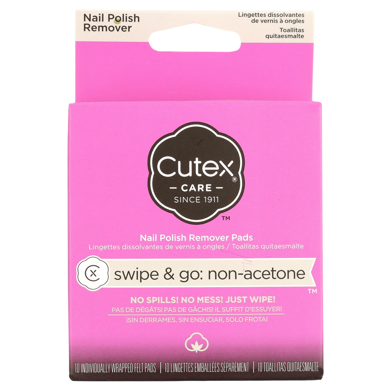 HC LA Colors Nail Polish Remover Pads Melon Scent 32 Count | By His Hands  Inc.