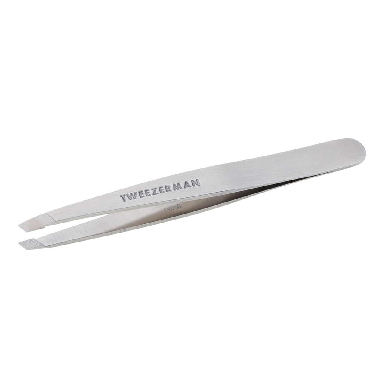 Tweezerman Slant Tweezer Classic Stainless Steel, Model No. 1231-R, 1 Ea