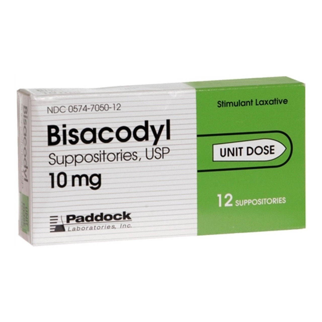 Rugby Bisacodyl Laxative Suppositories, 10 mg, 100 Ct, 100/Count