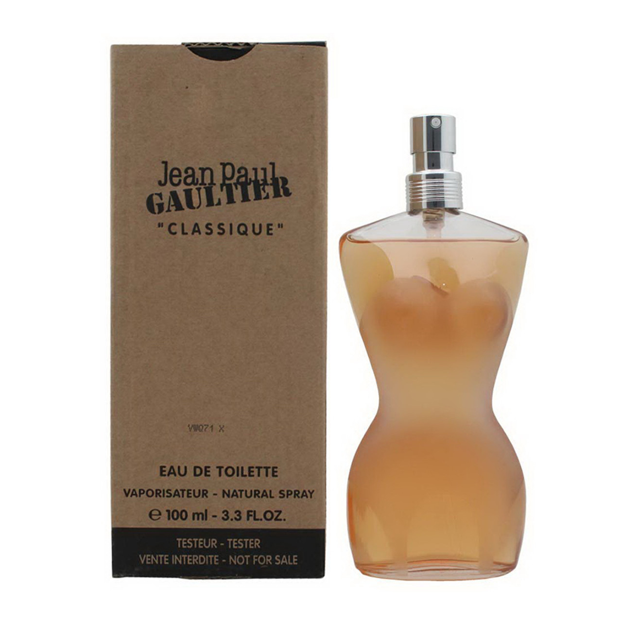 Jean Paul Gaultier Classique EDT Spray for Women 3.3 Oz