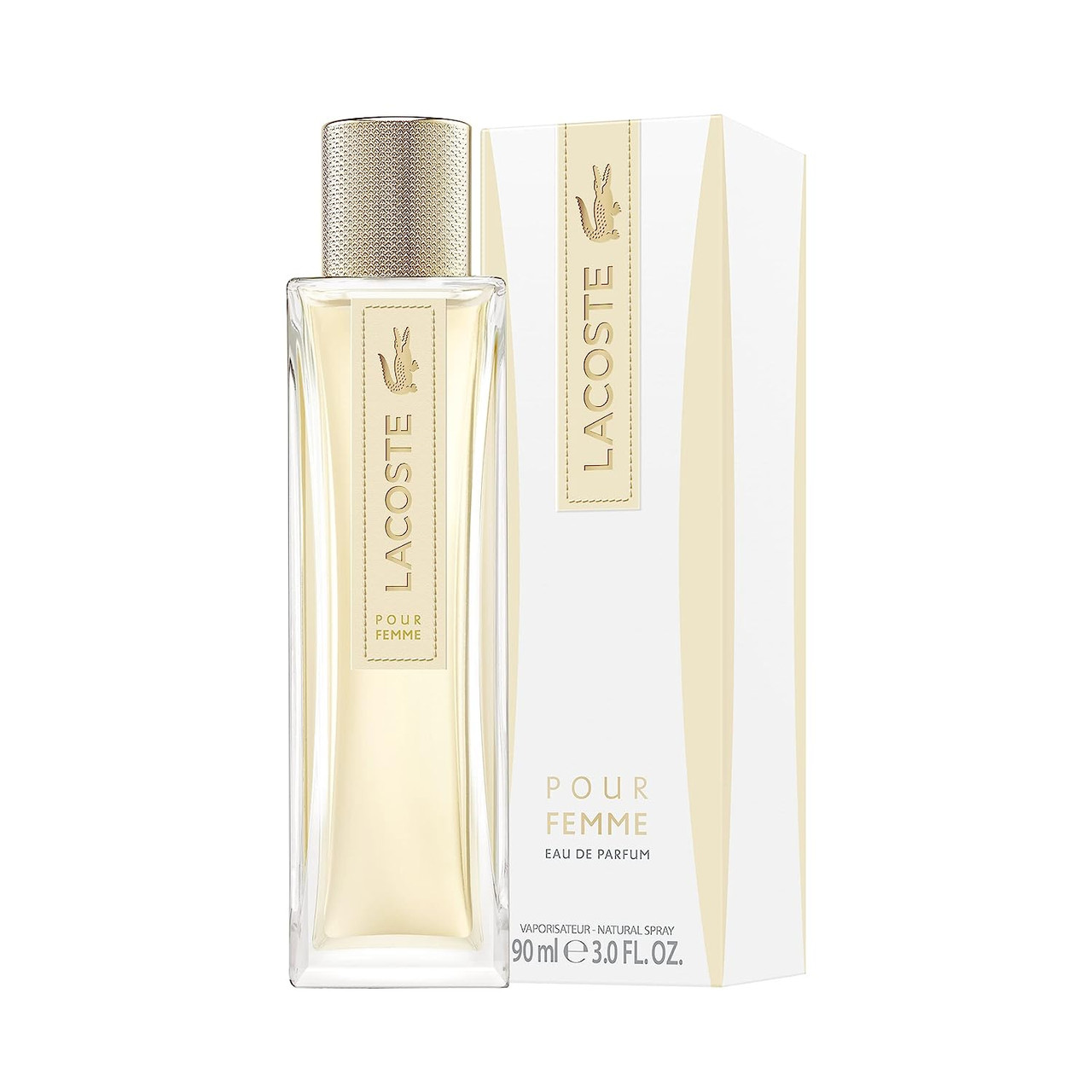 Vidner Finde på dine Lacoste Pour Femme EDP Perfume for Women, 3 Oz