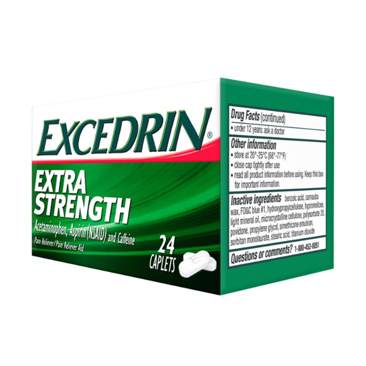 Excedrin Extra Strength Pain Reliever Caplets - Acetaminophen