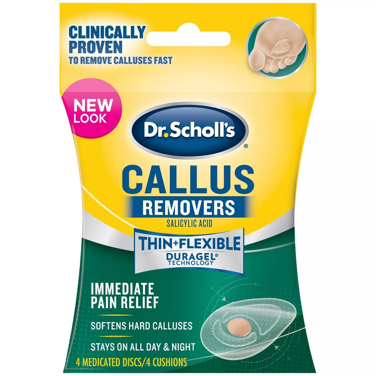 Dr. Scholl's  How To Use Callus Removers With Duragel® Technology