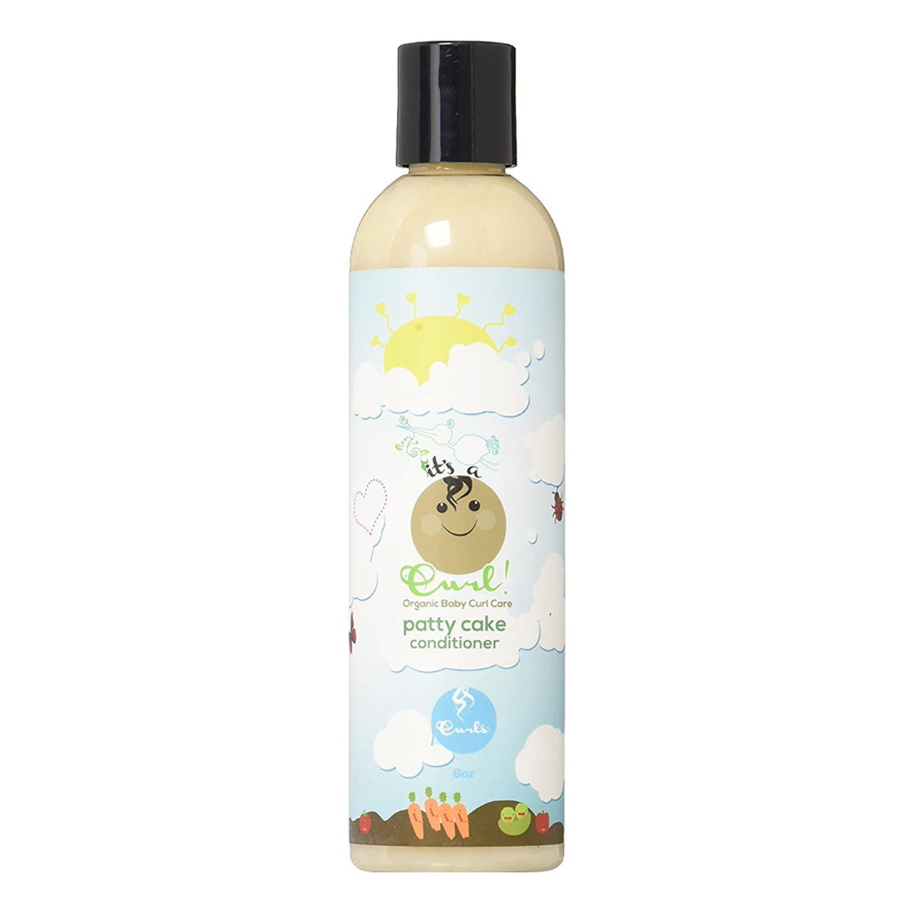 Curls Its Curl Organic Baby Curl Care Patty Cake Conditioner, 8 Oz