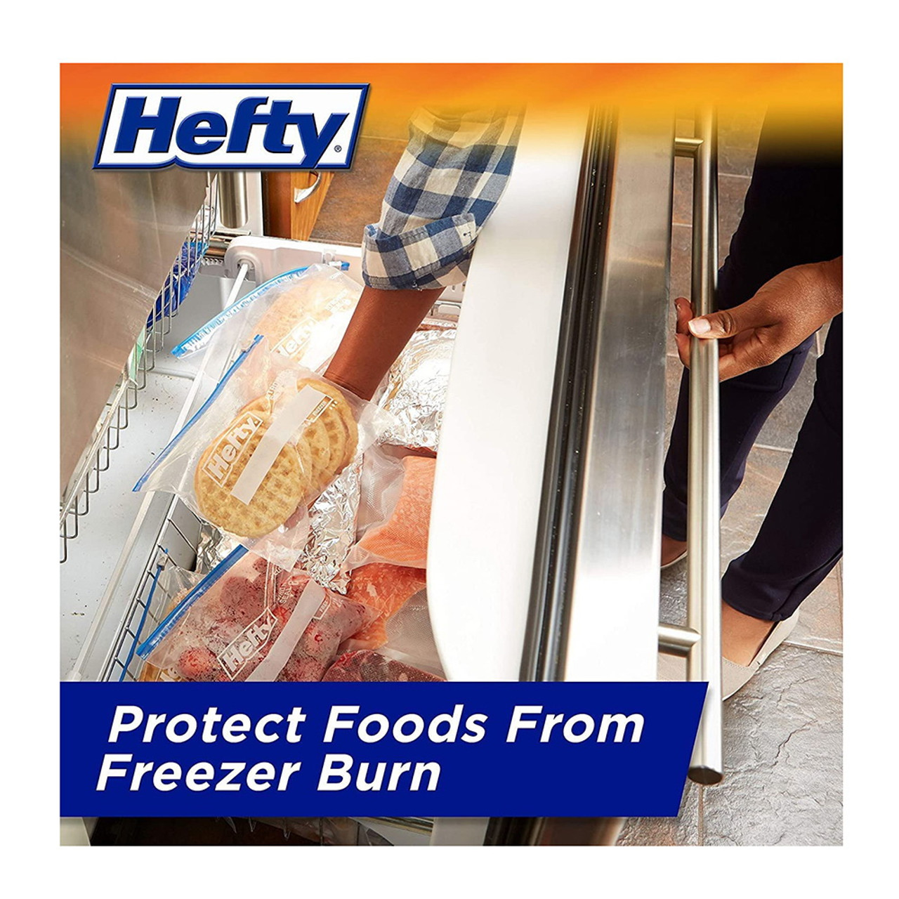 Hefty 1 Gallon Slider Storage Bags, 30 Ea