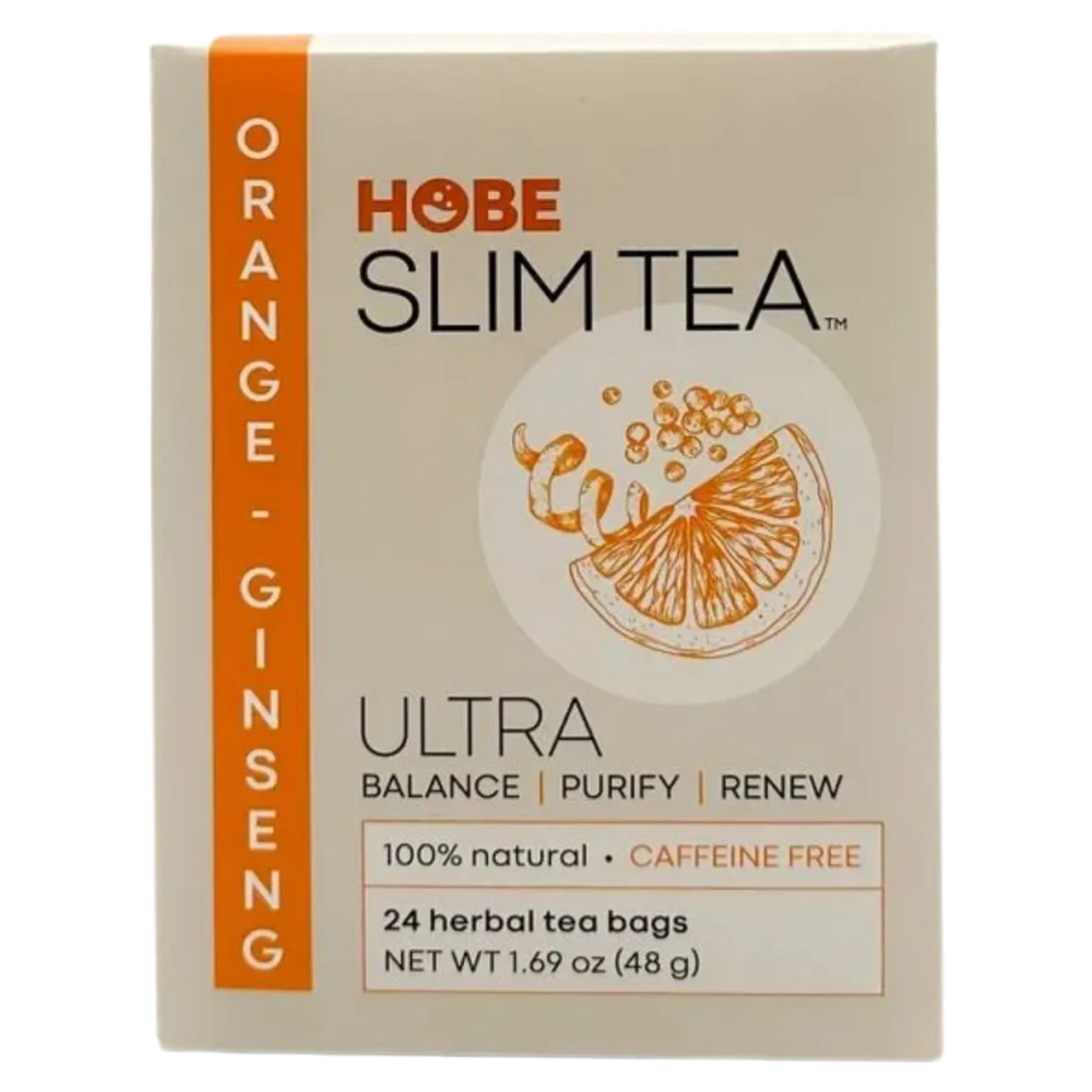 Hobe Labs Ultra Slim Tea Orange Spice Tea Bags 24 Ea 5794