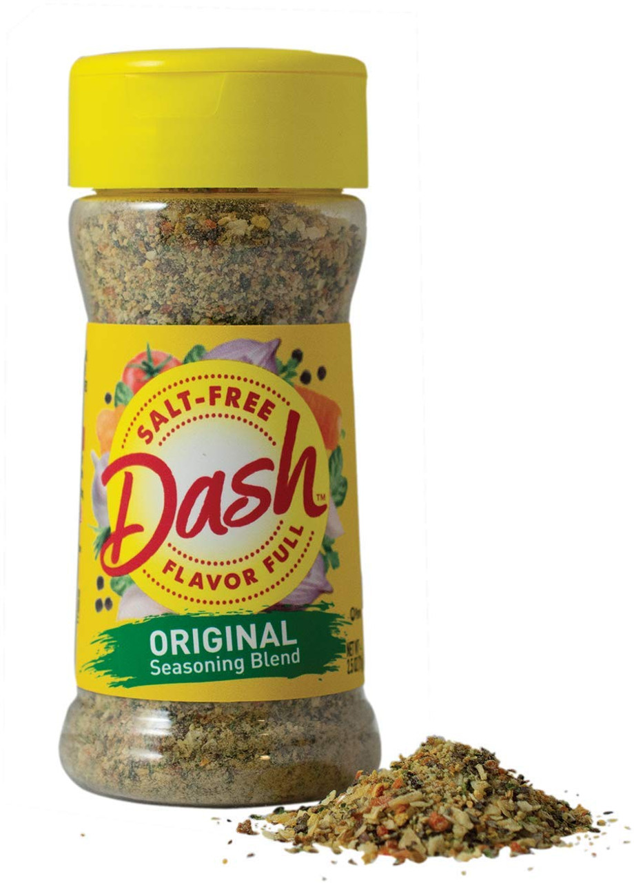 DASH Salt-Free Everything But the Salt Seasoning Blend - Mrs. Dash Seasoning  for Bagels, Salads, Avocado Toast with Bonus Measuring Spoon - Pack of 2 -  Yahoo Shopping