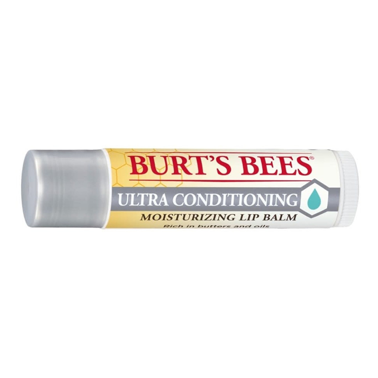 Burt's Bees 100% Natural Moisturizing Lip Balm, Ultra Conditioning with  Kokum Butter, 1 Ea