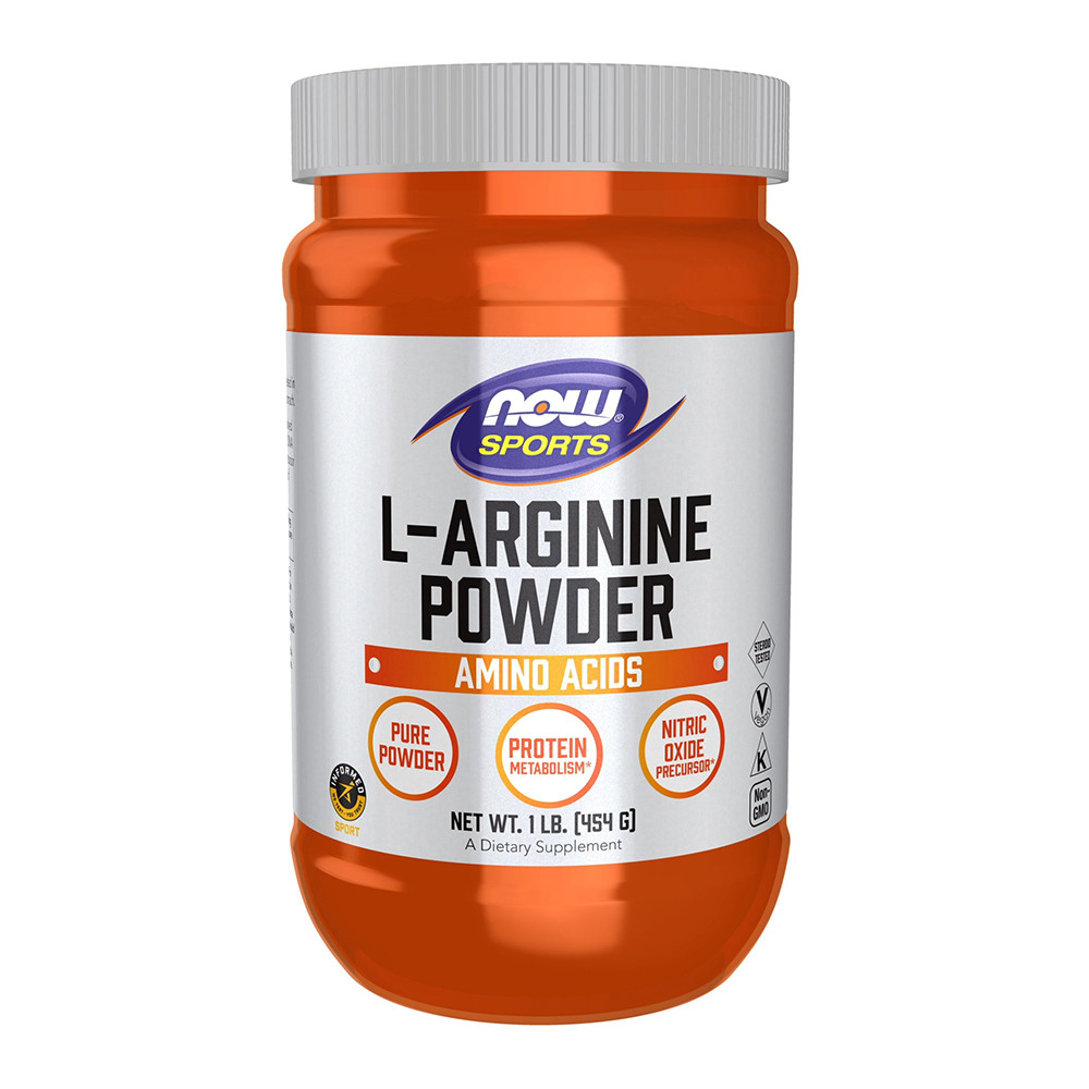 Now Sports Nutrition, L Arginine Powder Nitric Oxide Precursor Amino