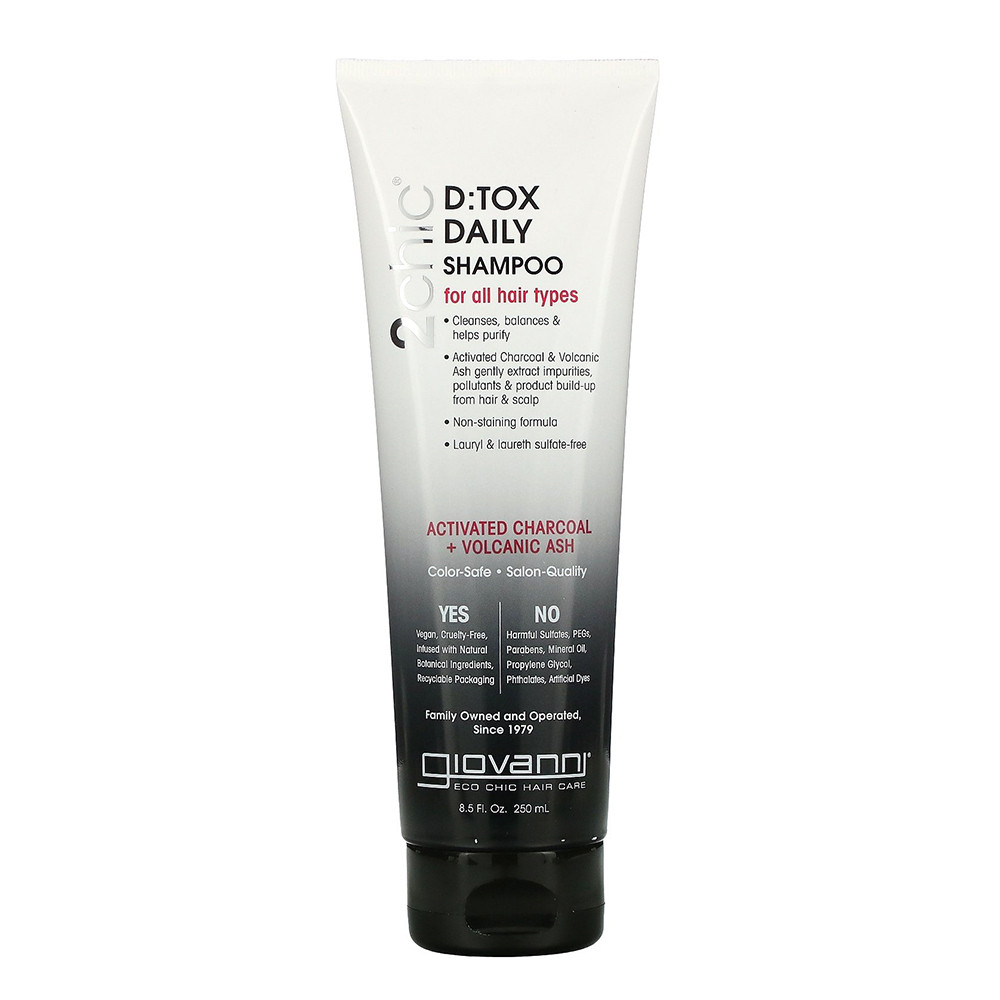 Giovanni 2chic D Tox Daily Shampoo, For All Hair Types, Activated