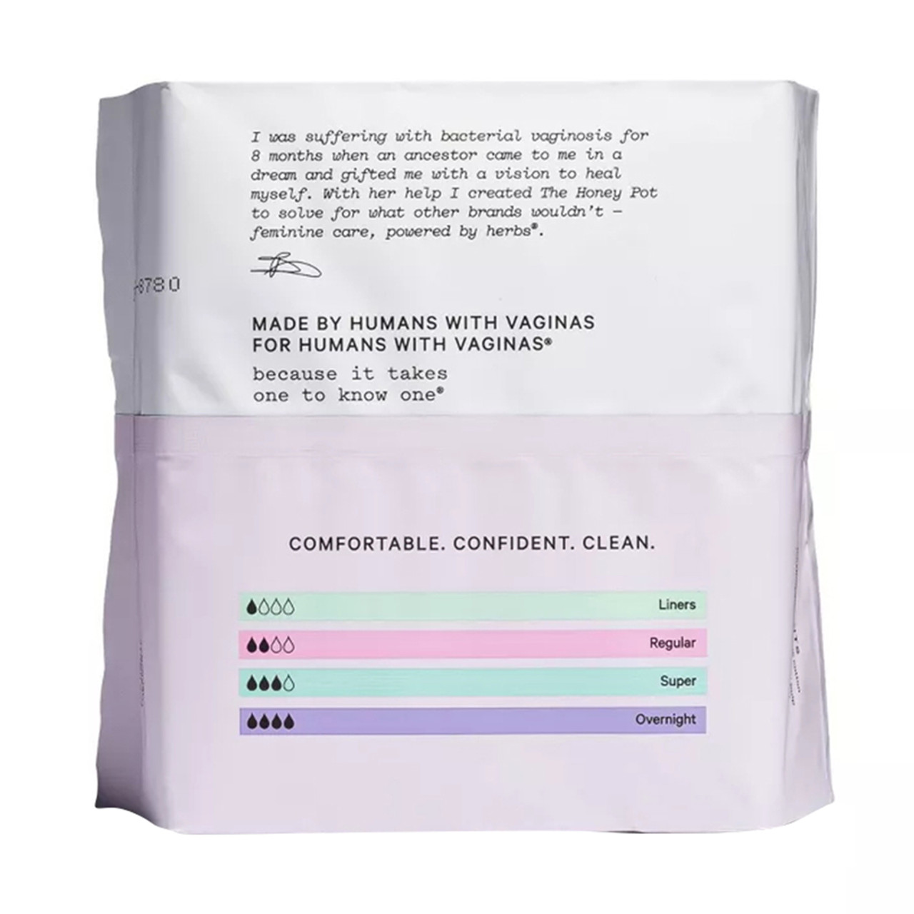 The Honey Pot Company Non-herbal Overnight Pads With Wings, Organic Cotton  Cover - 12ct : Target