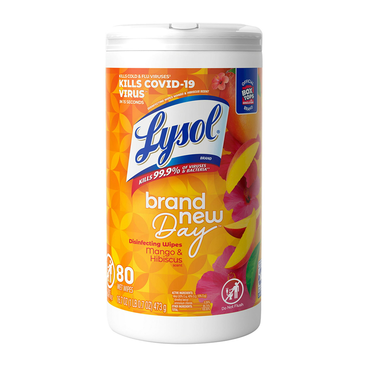 Lysol Disinfecting Wipes, Crisp Linen, 80ct
