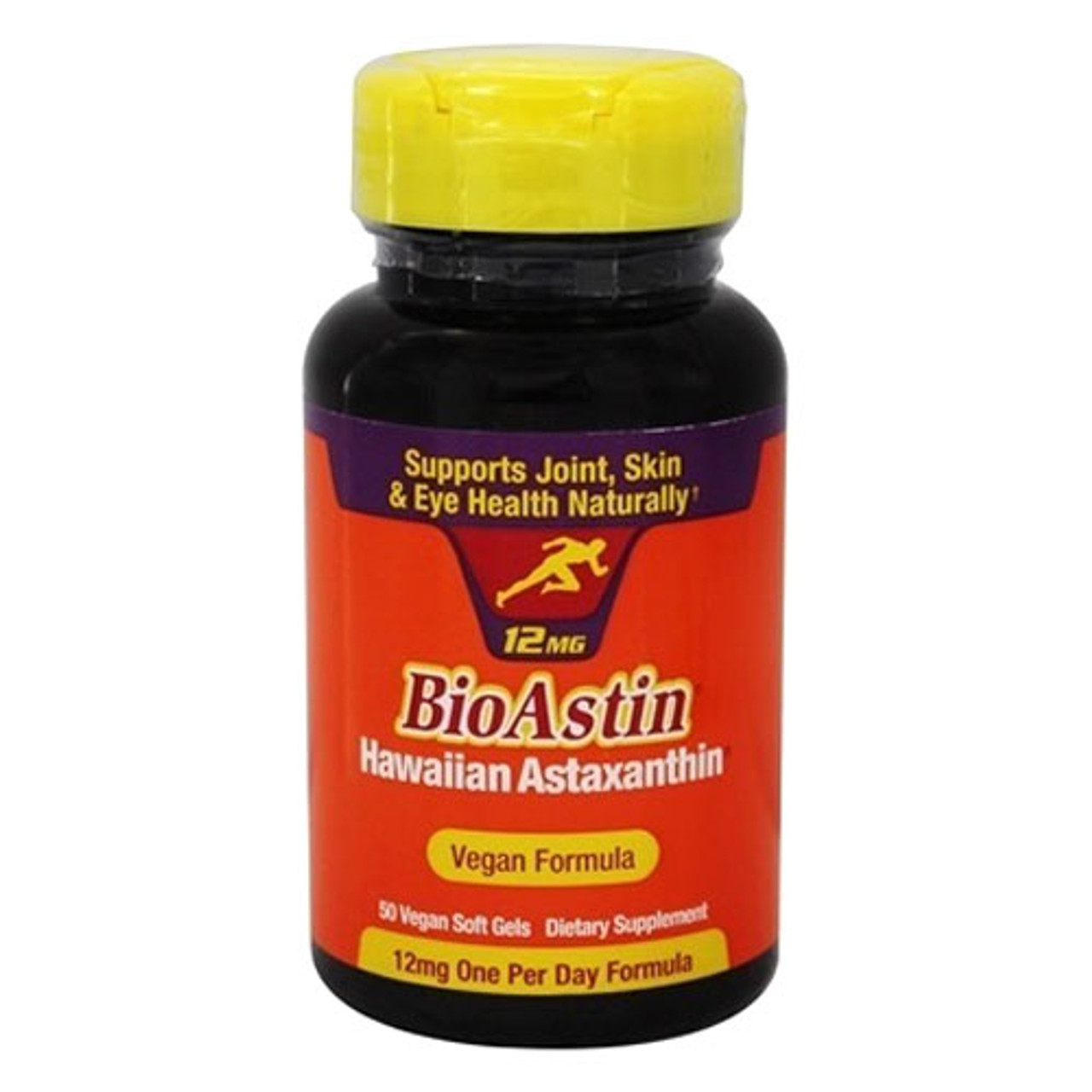 Nutrex Hawaii Bioastin Hawaiian Astaxanthin 12 Mg Vegetarian Softgels 50 Ea 