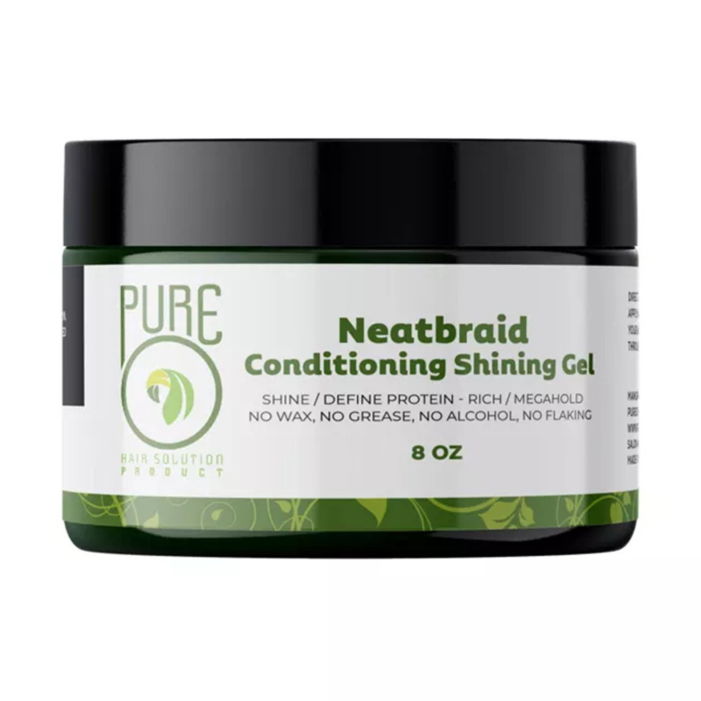 Pure O Natural NeatBraid Conditioning Shining Gel 8Oz
