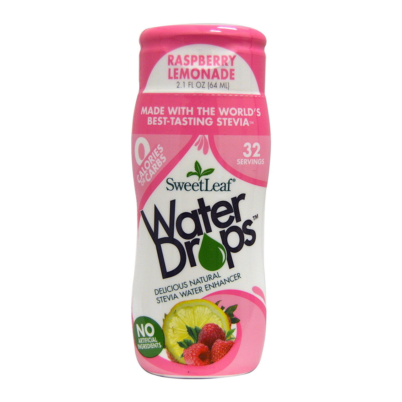Sweet Drops Water Enhancer Sweetener, Raspberry Lemonade, 2.1 Oz