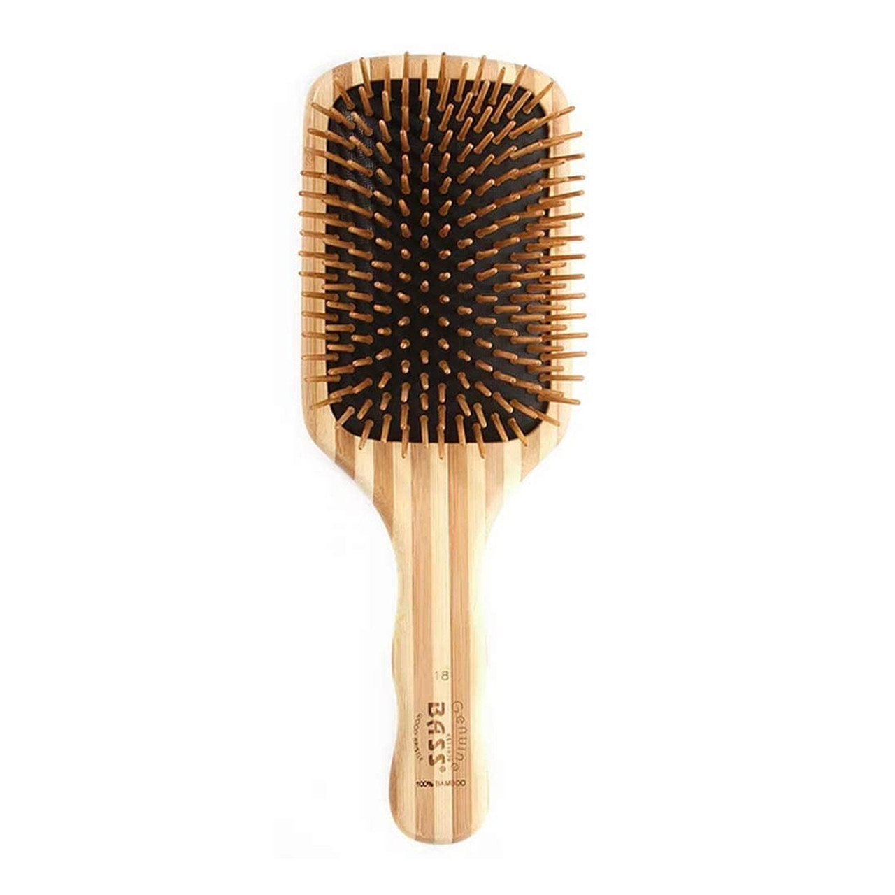 Paddle Hair Brush with Rubber Handle