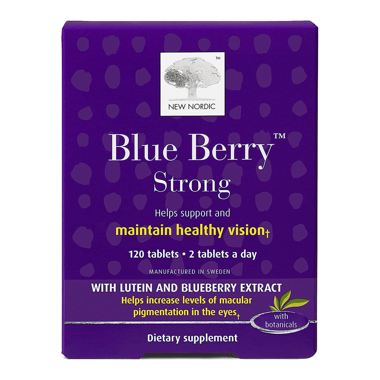 New Nordic Blue Berry Eyebright, Tablets - 60 tablets