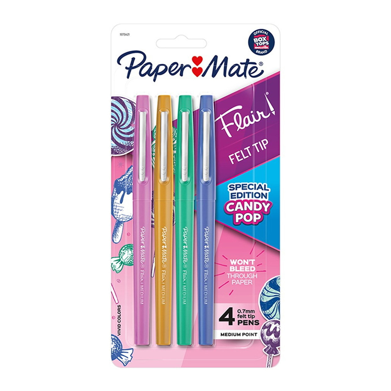 Paper Mate Flair Medium Point Guard Felt Tip Pens No Bleed Assorted Colors  20 Pk
