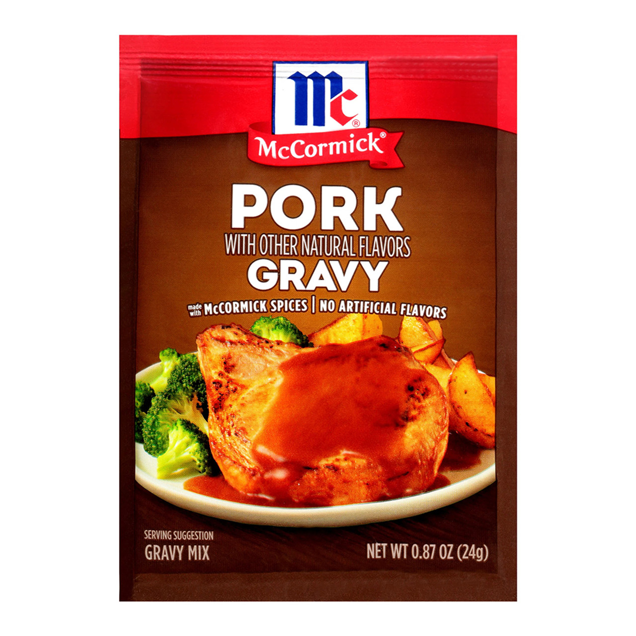 McCormick Gravy Mix - Pork, 0.87 oz