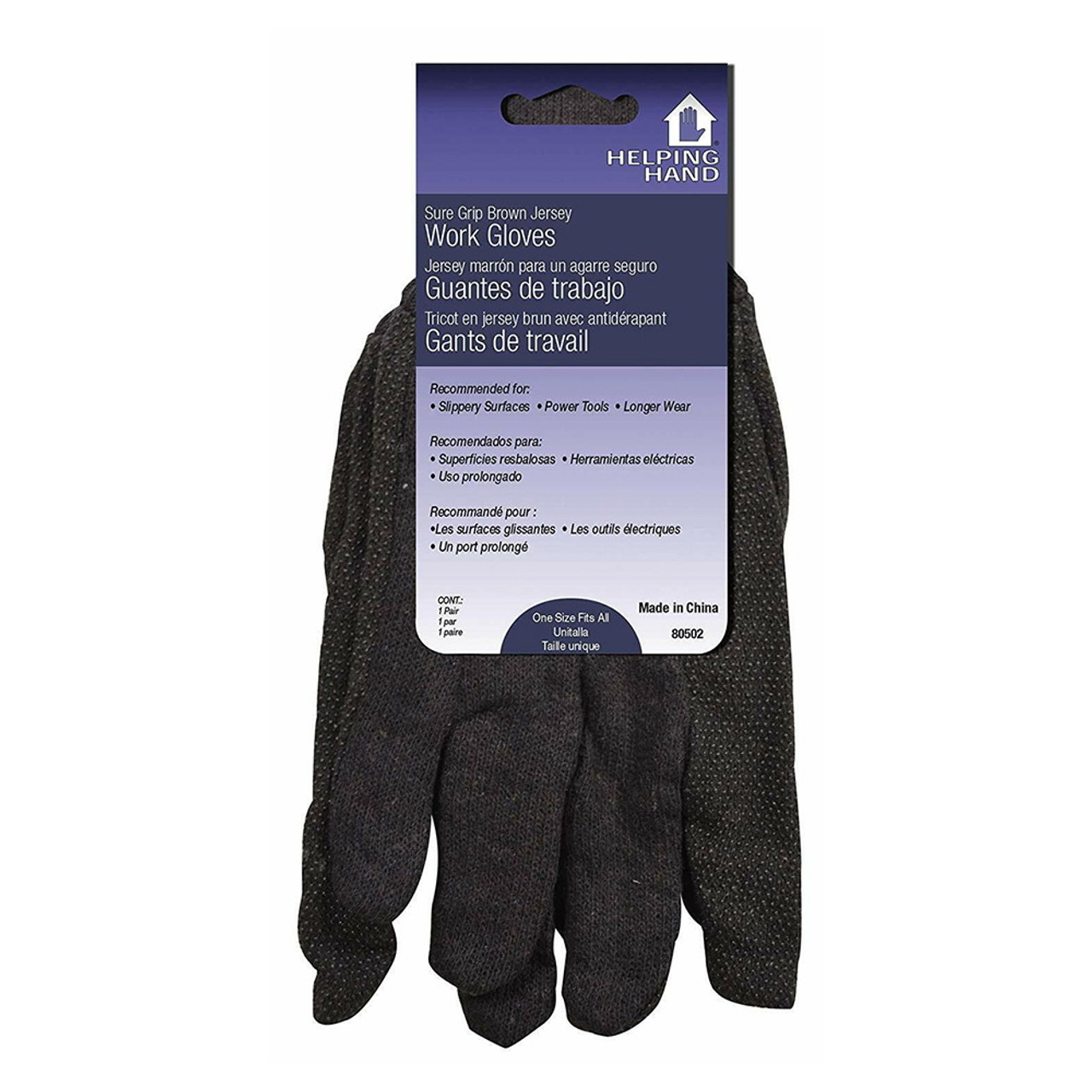 Jersey Gloves - Work Gloves for Hand Protection