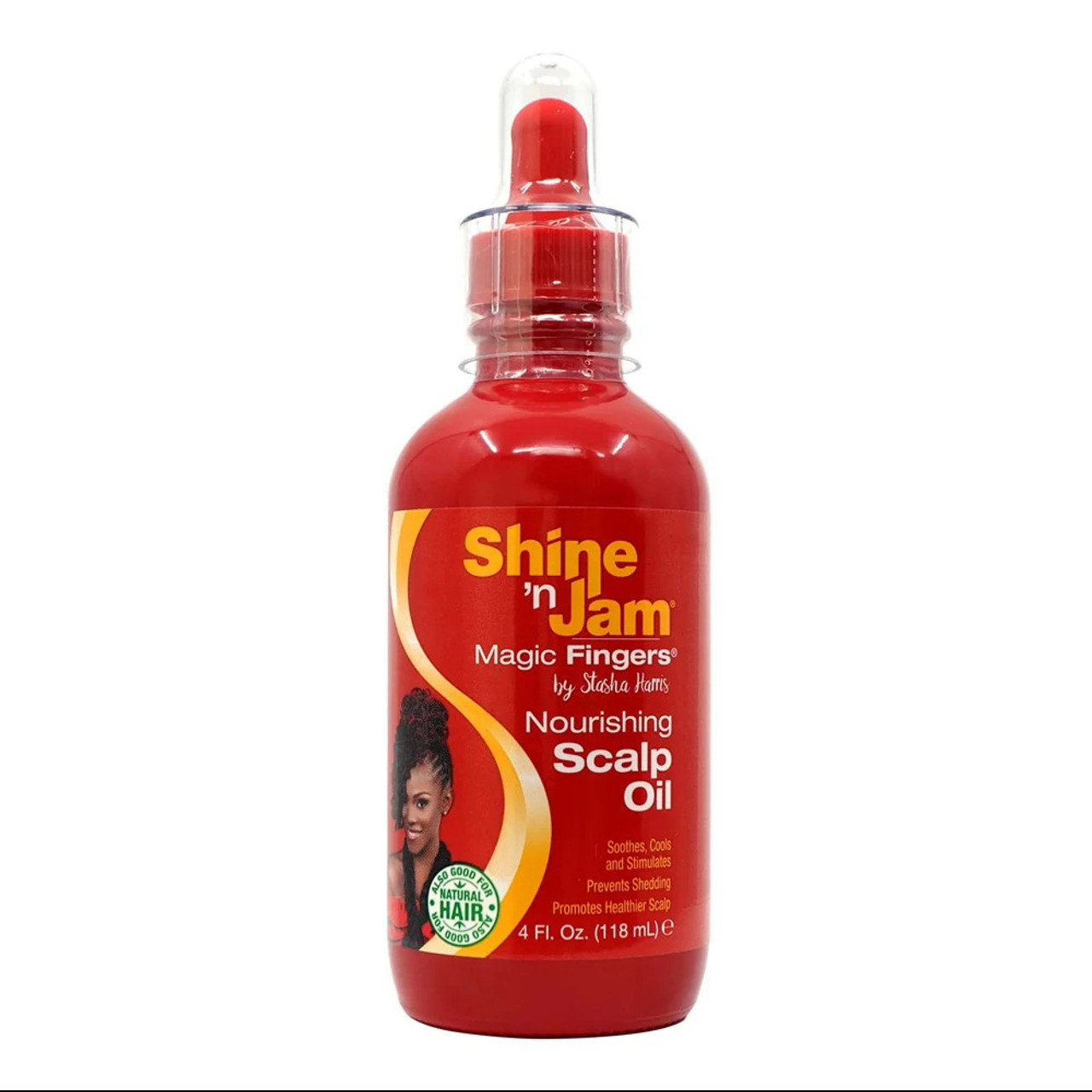 Shine 'N Jam Magic Fingers Finishing Sheen, For Braiders - 11.5 oz
