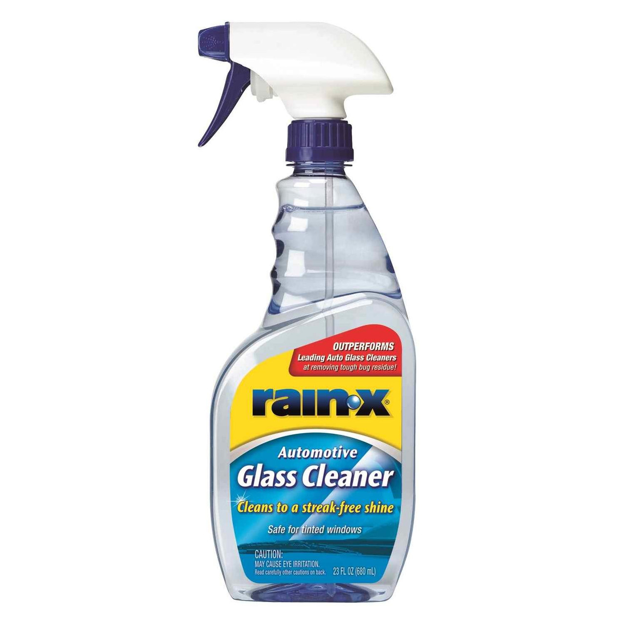 RainX Automative Glass Cleaner, Safe for Tinted Windows, 23 Oz