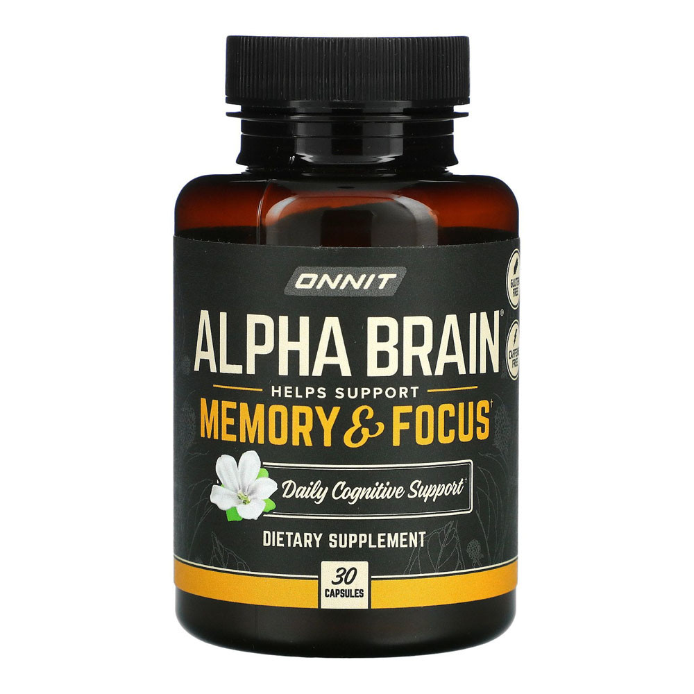 Memory Alpha Onnit Alpha Brain Memory And Focus Capsules, 30 Ea