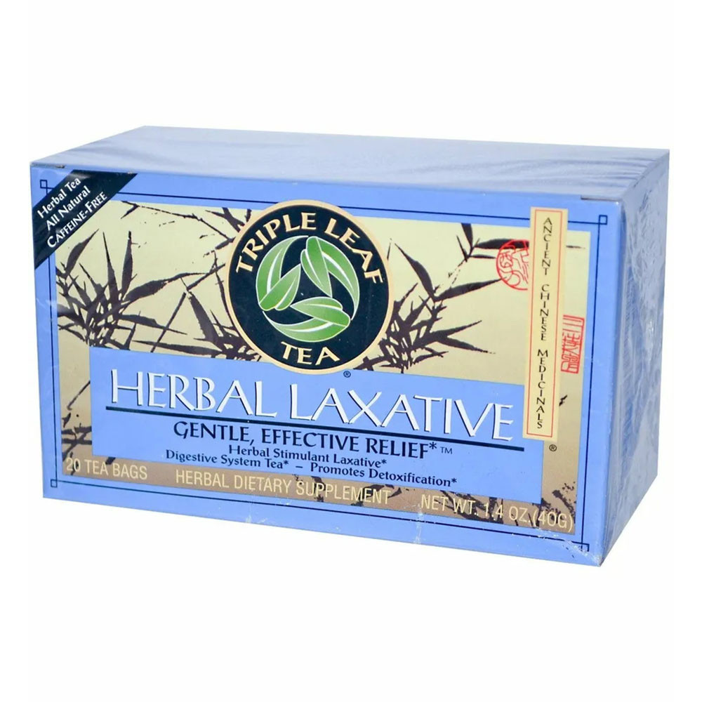 Triple Leaf Tea Herbal Laxative Tea, 20 Ea