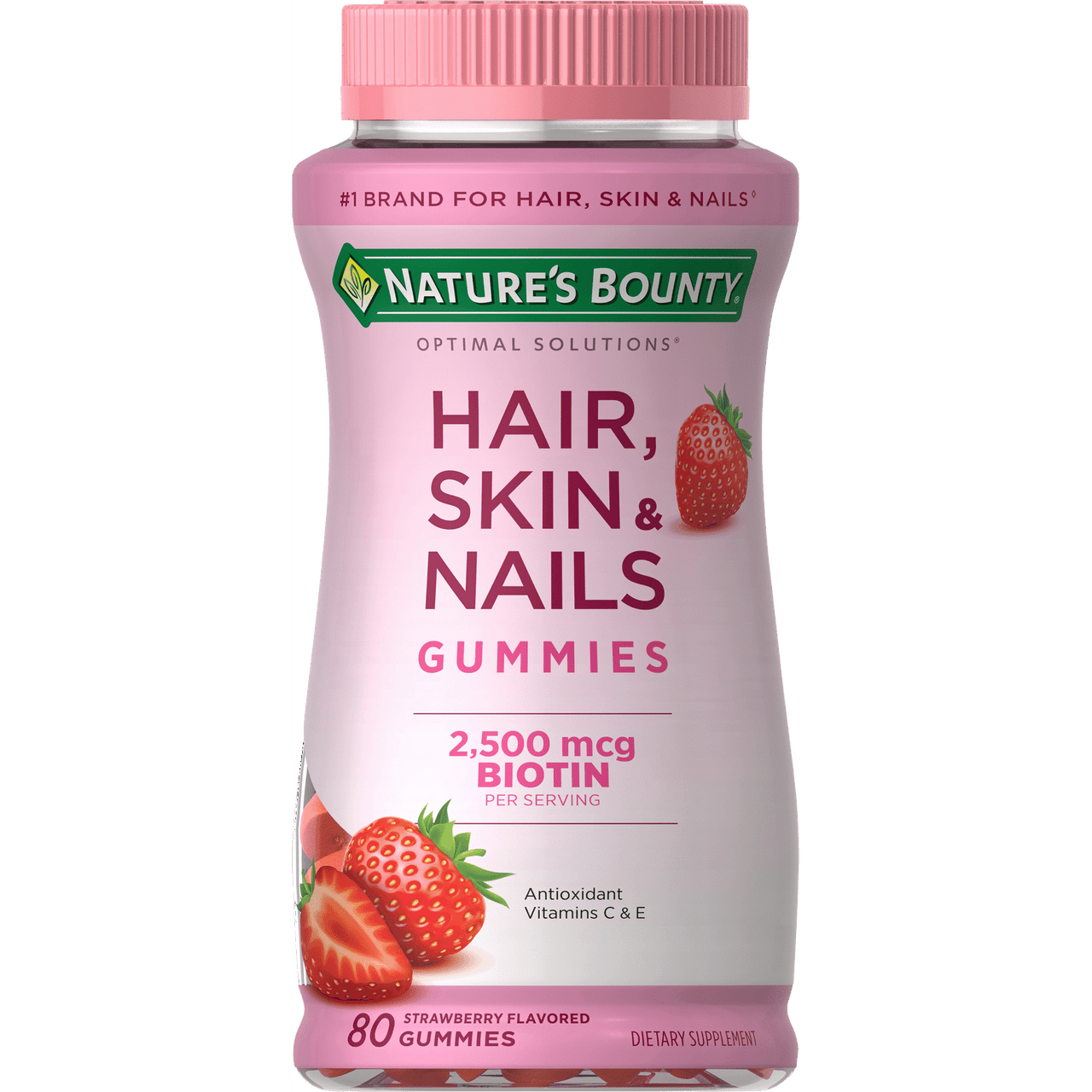 Nature'S Bounty Hair, Skin And Nails Gummies With Biotin ( 80 Counts) |  Jumia Nigeria