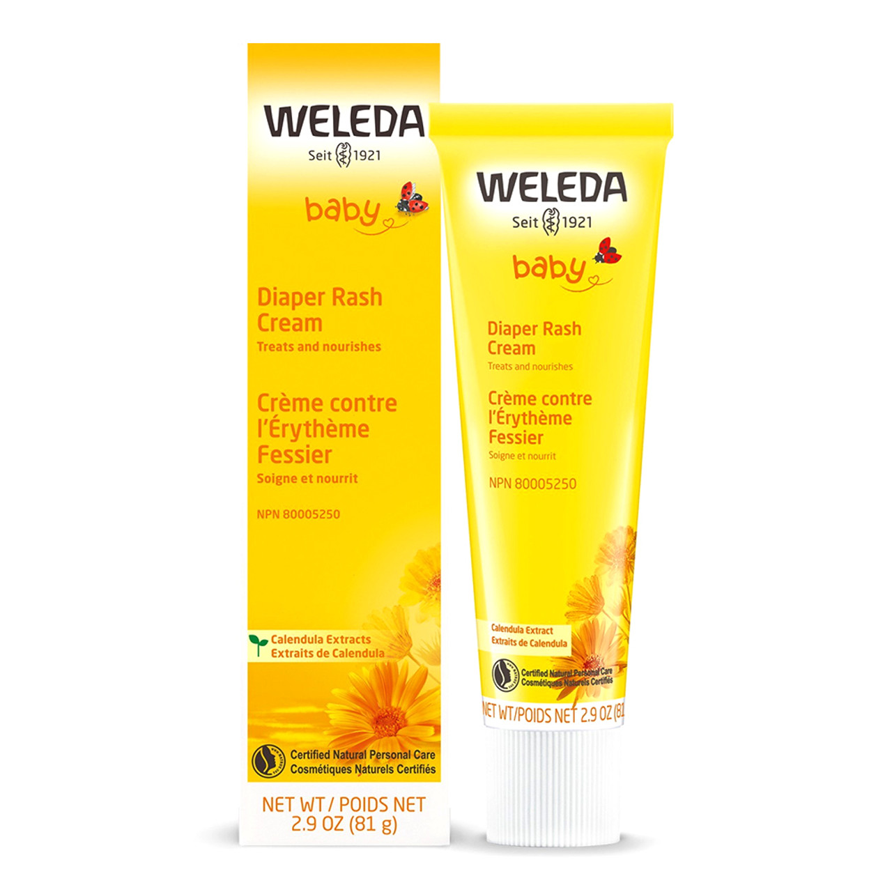 Weleda Calendula Diaper Rash Cream, 2.9 Oz