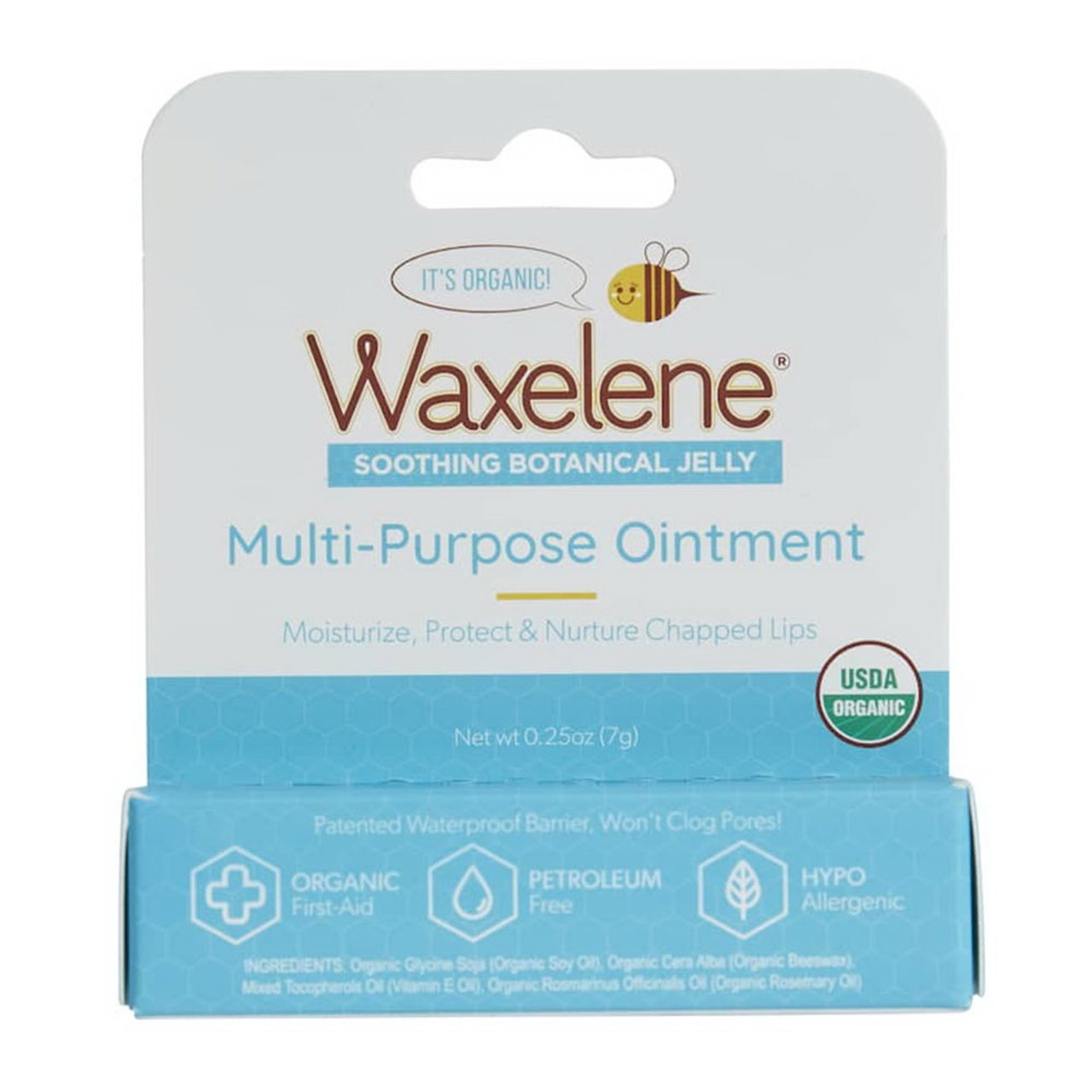 Waxelene Multi Purpose Ointment for Chapped Lips, 0.25 Oz