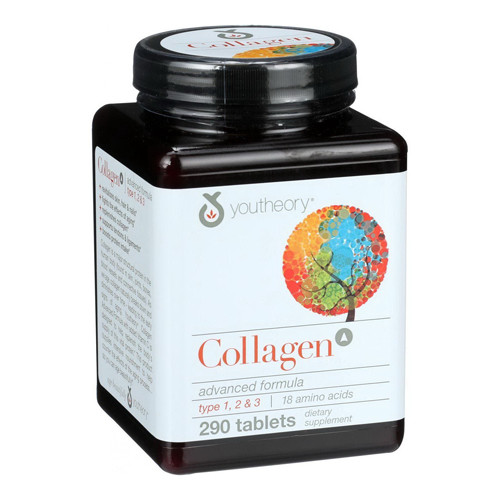 Youtheory Collagen Advanced Formula Type 1,2 and 3 with 18 Amino Acids