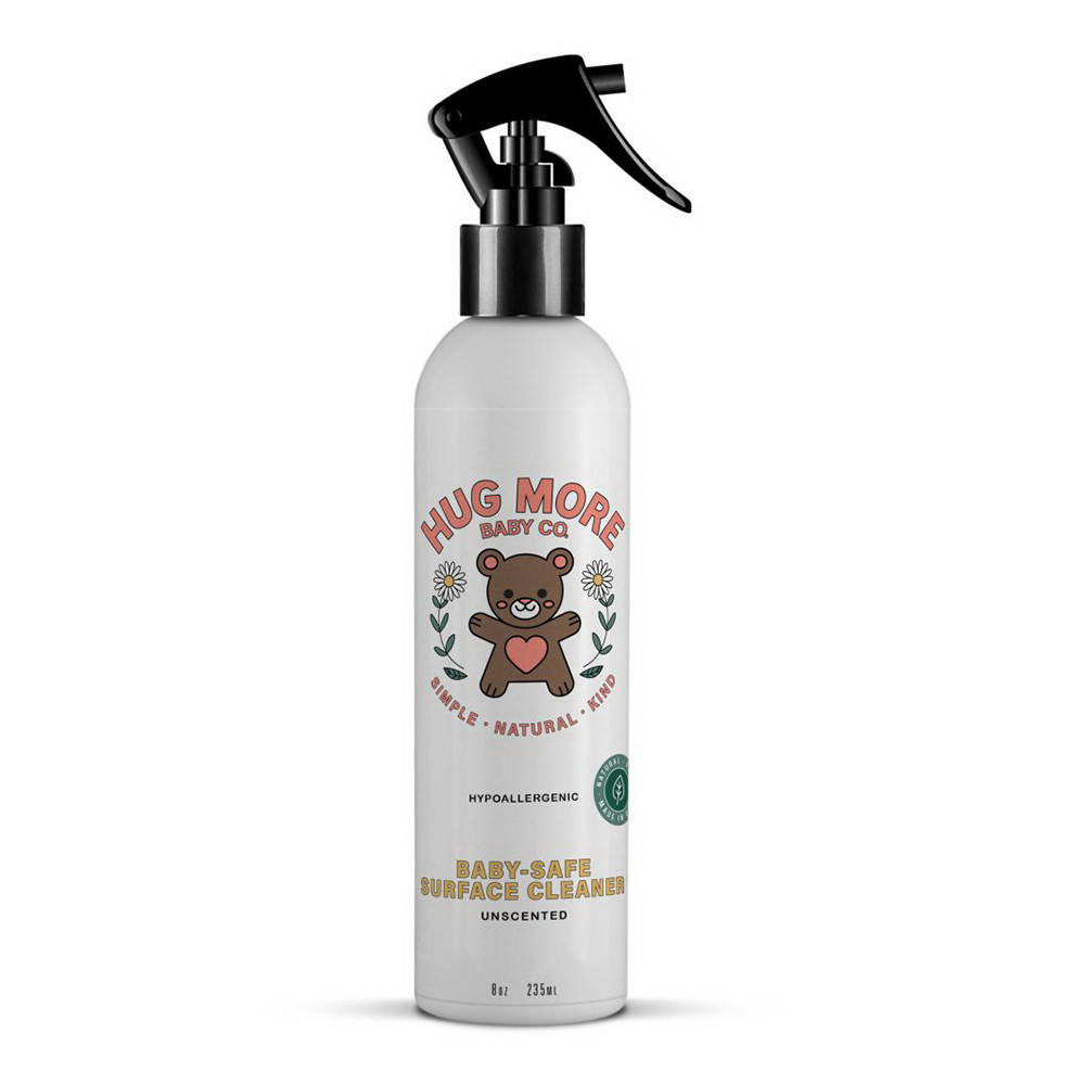 Hug More Baby Co Baby Safe Surface Cleaner, 8 Oz