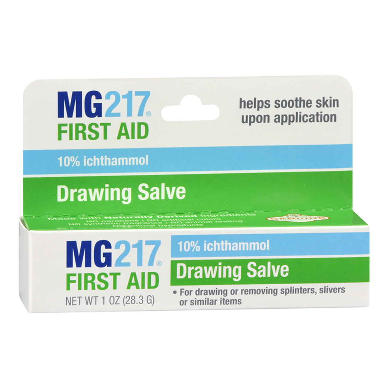 Mg217 First Aid 10% Ichthammol Drawing Salve for Splinter Removal, 1 oz