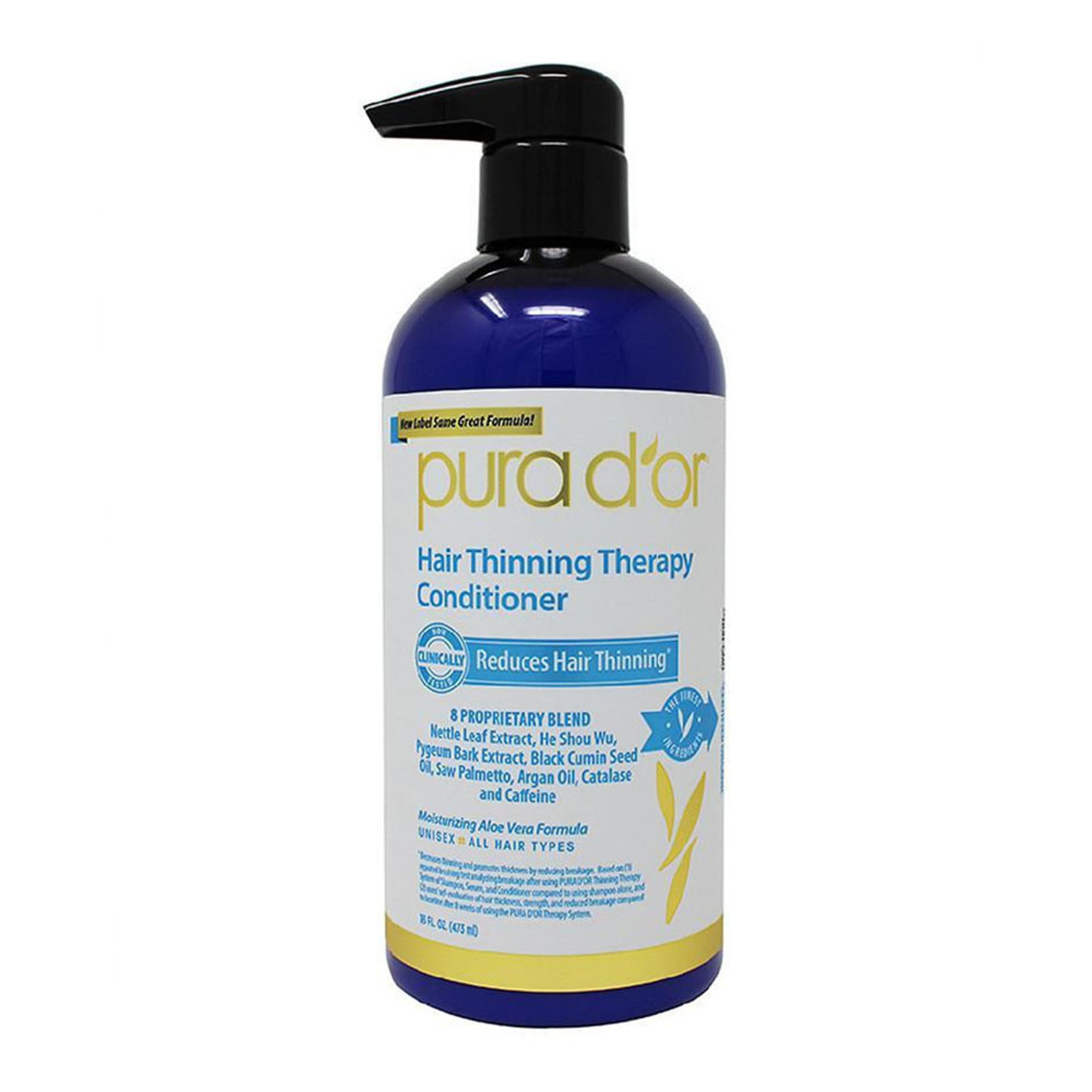 Pura D Or Hair Loss Prevention Therapy Conditioner, 16 Oz