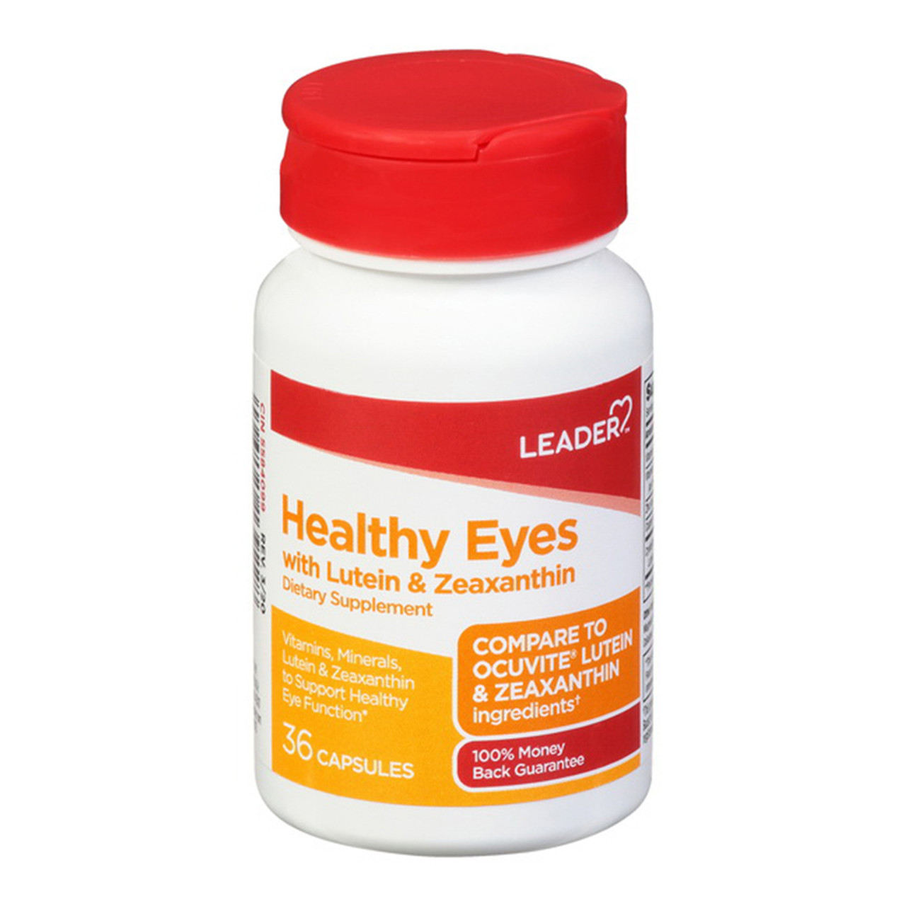 What Is The Best Brand Of Lutein And Zeaxanthin Leader Healthy Eyes With Lutein And Zeaxanthin Capsules, 36 Ea
