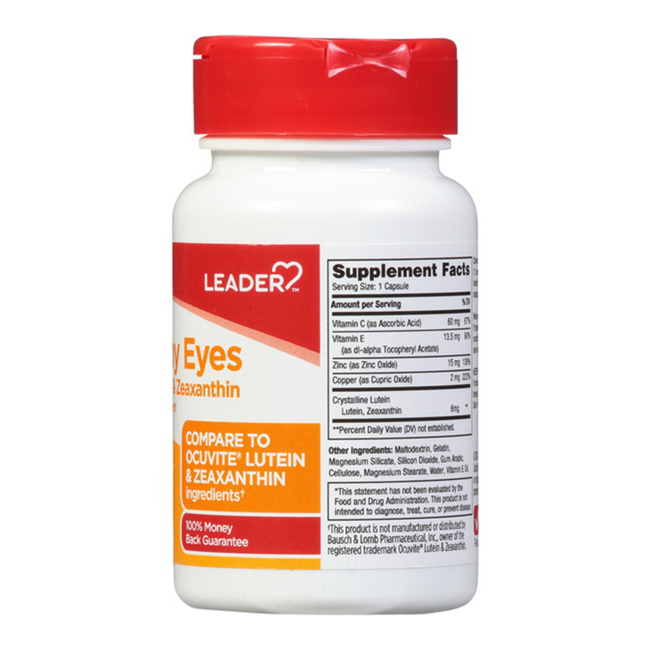 What Is The Best Brand Of Lutein And Zeaxanthin Leader Healthy Eyes With Lutein And Zeaxanthin Capsules, 36 Ea