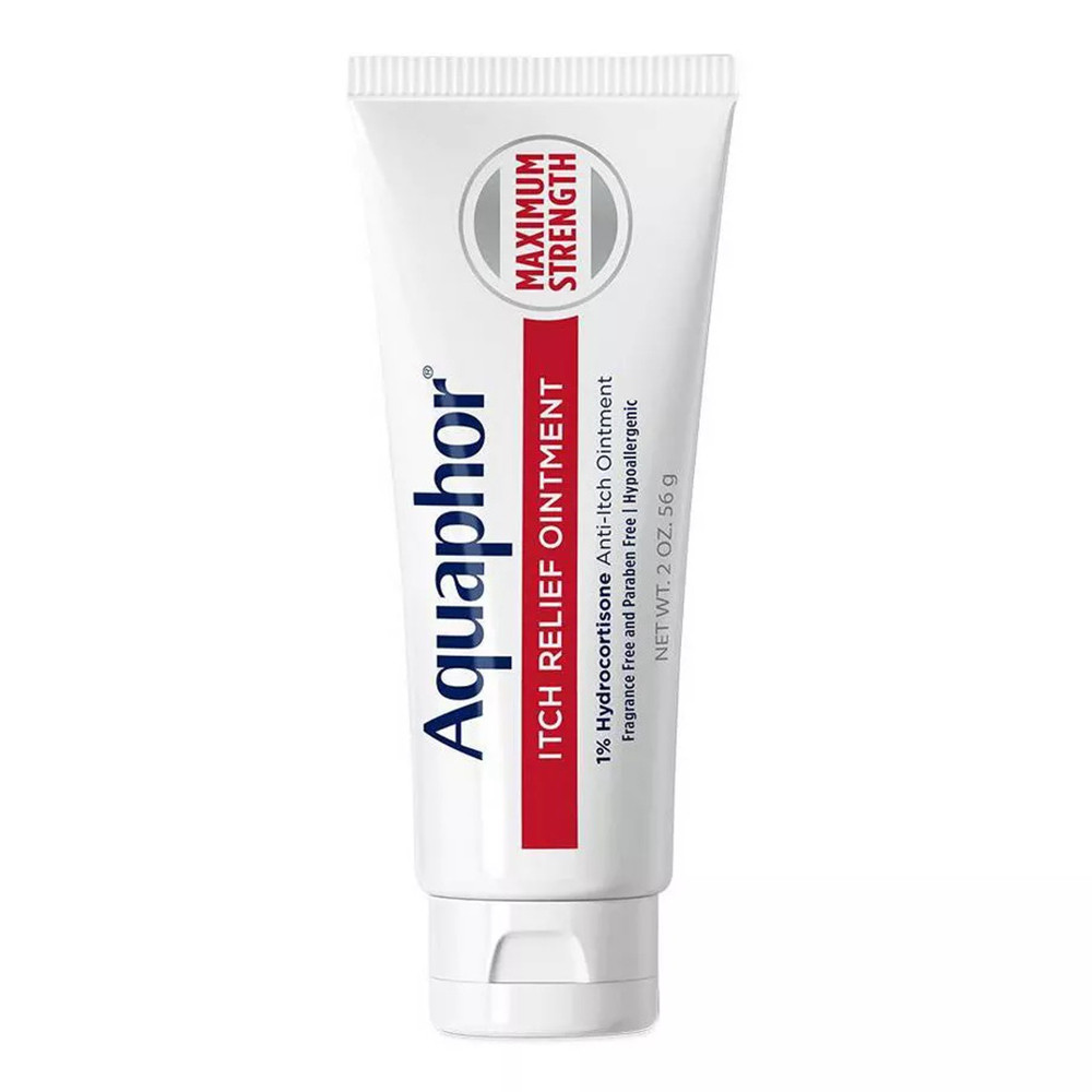 Aquaphor Itch Relief Ointment Maximum Strength for Soothing and ...
